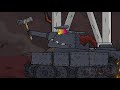 Battle for the Soviet Tank Factory - All Series Cartoons about tanks