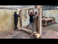 Creative Woodworking With Forgotten Wood // Extremely Sturdy Bed Design With Simple Joints