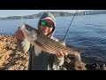 Fishing at San Luis Reservoir 2024 nuv ntses tseem tom heev kawg