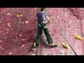 Escalade Cime Altitude Dijon - 6b Dévers, avec une partie en no-foot