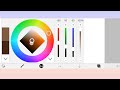 ibisPaint X - 6 WAYS to blend colors on ibisPaint X || Tutorial