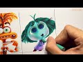 Drawing Inside Out 2 - All Characters/Emotions