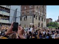 Sidney Crosby (GOAT) Stanley Cup winner raises the Cup during #PensParade #2016