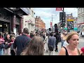 🇬🇧 NORTH LONDON WALK, CAMDEN MARKET WALKING TOUR, FOOD, FASHION AND FUN, LONDON STREET FOOD, 4K HDR