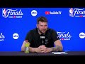 Dallas Mavs NBA Finals Post-Game: Kyrie Irving, Luka Doncic, Exum, Lively & Kidd on Critics, GM4 WIn