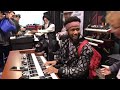 Cory Henry plays the Hammond XK5