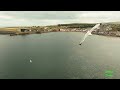 Eyemouth from the sky.