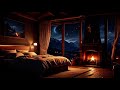 Relaxing anti-stress music soothes the mind - music reduces anxiety - Pleasant space Cozy firepit