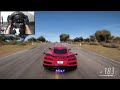 1200HP Chevrolet Corvette Z06 | Forza Horizon 5 | Thrustmaster T300RS Gameplay