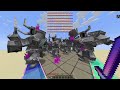 SuperSword vs All Minecraft Bosses,Wither Storm,Warden,SuperCat,Ferrous - Minecraft Mob Battle