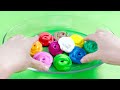 Finding Numberblocks with CLAY inside Rainbow Dinosaur Eggs,... Coloring! Satisfying ASMR Videos