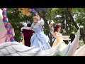 Graceful princesses in Hong Kong Disneyland