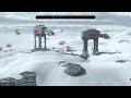 Fighting OVERPOWERED AT-AT Walkers In The Star Wars HOTH INVASION