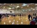 I3 Volleyball 16-1 Vs Alliance 16 Regional, Franklin, TN, 2-10-24, First Set 12-25