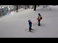 Beautiful Scenic Snowboarding - ASMR: Riding An Easy Blue At Heavenly, South Lake Tahoe