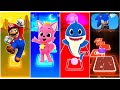 Super Mario  🆚 Pinkfong  🆚 Baby Shark 🆚 Sonic 🆚 Who Will Win?