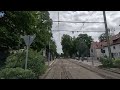 Straßenbahn Ulm Linie 1 ganze Fahrt