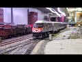 HO Scale Metra Commuter service at SFRM (1.17.24)