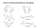 Carbohydrates 2 - Cyclization of monosaccharides