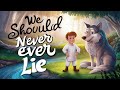 The boy who cried wolf| English Moral Stories for kids | Learn English with stories| Bedtime Stories