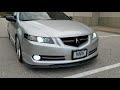 Walk/talk around 2007 acura tl type s, aspec,lowered h&r,19