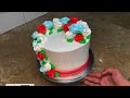 How to make fancy cake / pineapple flavour / Birthday cake fancy / by Zia food secrets!!