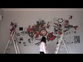 Painting a Mural of Marvel Characters in 3 Days /Bedroom Wallpainting -Painting Process