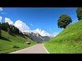 Scenic Drive across the Jaun Pass in Switzerland 🇨🇭 Driving from Jaun (Town) to Därstetten