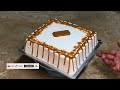 How to make Lotus cake / so beautiful cake / 2.KG Lotus cake / delicious /by Zia for secret￼ !!