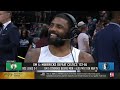 Kyrie Irving Talks Win vs. Celtics in Game 4, Criticism of Him & Luka Doncic | NBA GameTime
