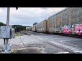 Csx L844 Rumbling through Opelika Alabama with 1877 C&EI trailing Second