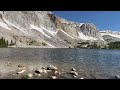 Beautiful lake in the Medicine Bow Mountains