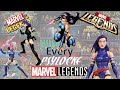 Every Marvel Legend Psylocke Toybiz and Hasbro Comparison X-men Amazon Nimrod 3-pack Lady Mandarin