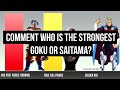 Goku vs Saitama vs All Might POWER LEVELS 🔥