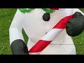 NEW FOR 2021 Christmas Inflatable Saxophone Snowman |4K|