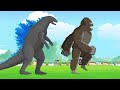 Godzilla vs Giant Monsters Level Challenge Rampage | Kaiju Animation