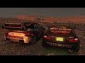 Honda Civic Widebody & Hyundai I20 Rally in Desert | Real Simulator Experience - Assetto Corsa