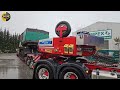 Extreme Dangerous Transport Skill Operations Oversize Truck, Biggest Heavy Equipment Machines#4