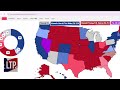 2024 ELECTION MAP BASED ON EVERY LATEST SWING STATE RCP POLLS