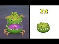 My Singing Monsters Vs The Lost Landscapes Vs The Monster Exolorers | Redesign Comparisons