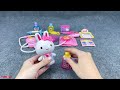 84 Minutes Satisfying with Unboxing Cute Pink Ice Cream, Hello Kitty Smart Refrigerator, Review Toys