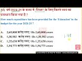 बजट 2024 Top 100 Gk | Budget 2024 100 MCQ | Budget 2024-25 important Questions | Current Affairs
