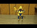 Transformers Cheetor transformation (stop motion)