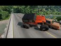 High Speed Traffic Car Crashes #8 - BeamNG Drive