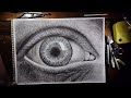 Hyper Realistic Eye Drawing by @apangnagaArt |tutorial step-by-step for the beginners.