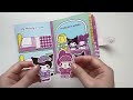DIY My Melody & Kuromi quiet book 😍| Tutorial, How to make | 산리오 마이멜로디&쿠로미 조용한 책 ❤️ | マイメロディー & クロミ