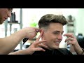 Skin Fade Textured Quiff Haircut & Hairstyle Tutorial | Mens Summer Hair | BluMaan 2018