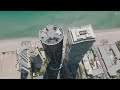 Miami 4K drone view 🇺🇸 Flying Over Miami | Relaxation film with calming music - 4k HDR