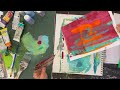 Make Your Own Collage Paper with Just Acrylic Paint and Copy Paper