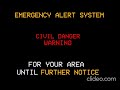 Civil Danger Warning Screen (USA)
